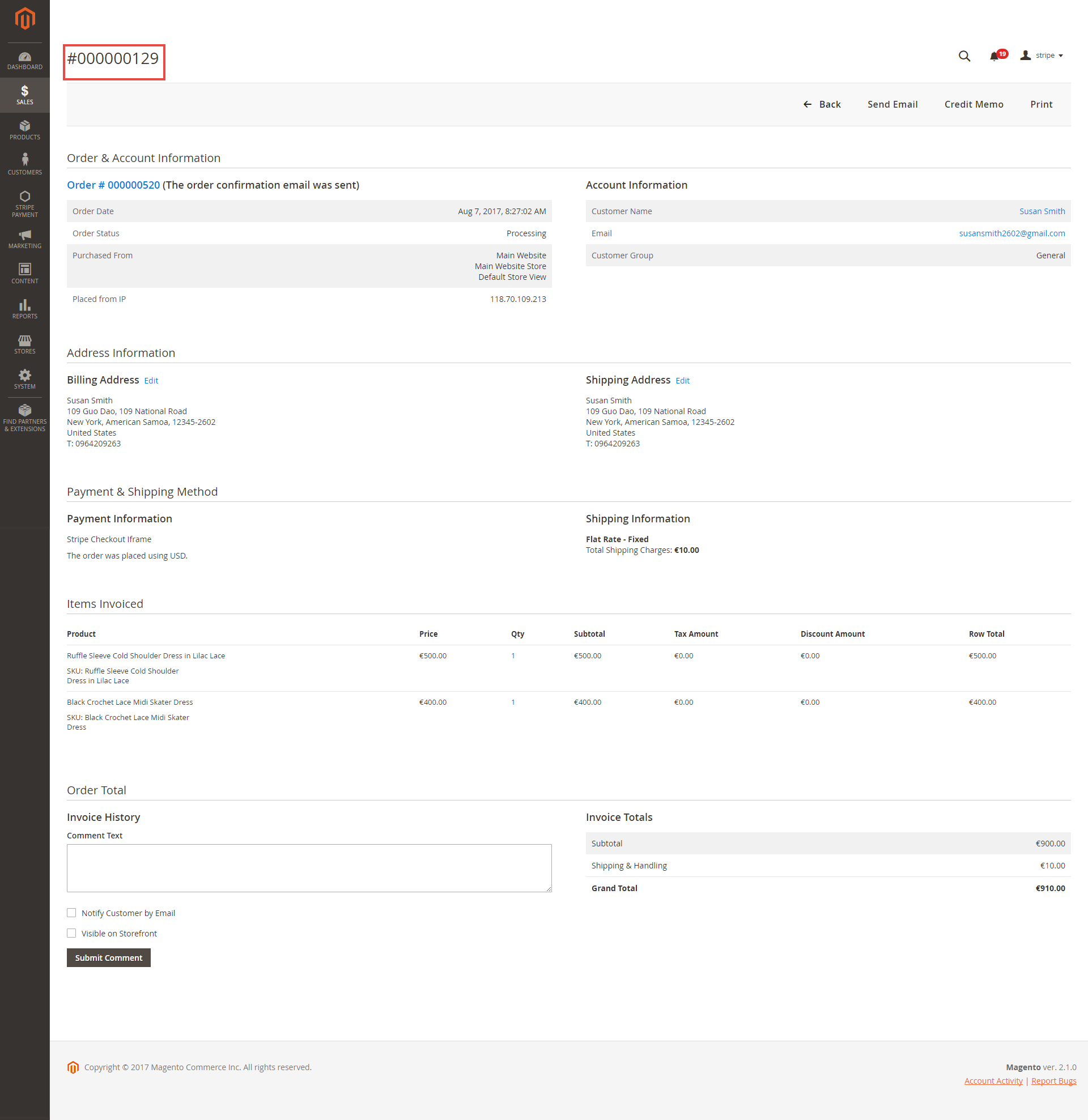 Documentation > 2. Stripe Payment Gateway User Guide > 16.ViewInvoice.png