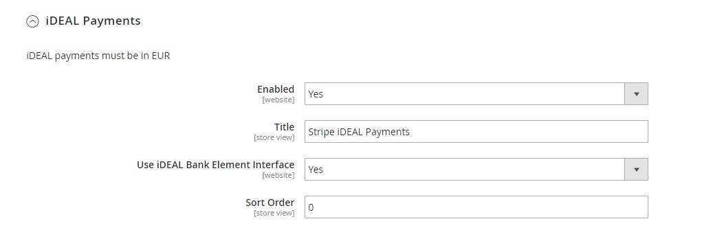 Documentation > 2. Stripe Payment Gateway User Guide > ideal-no.jpg