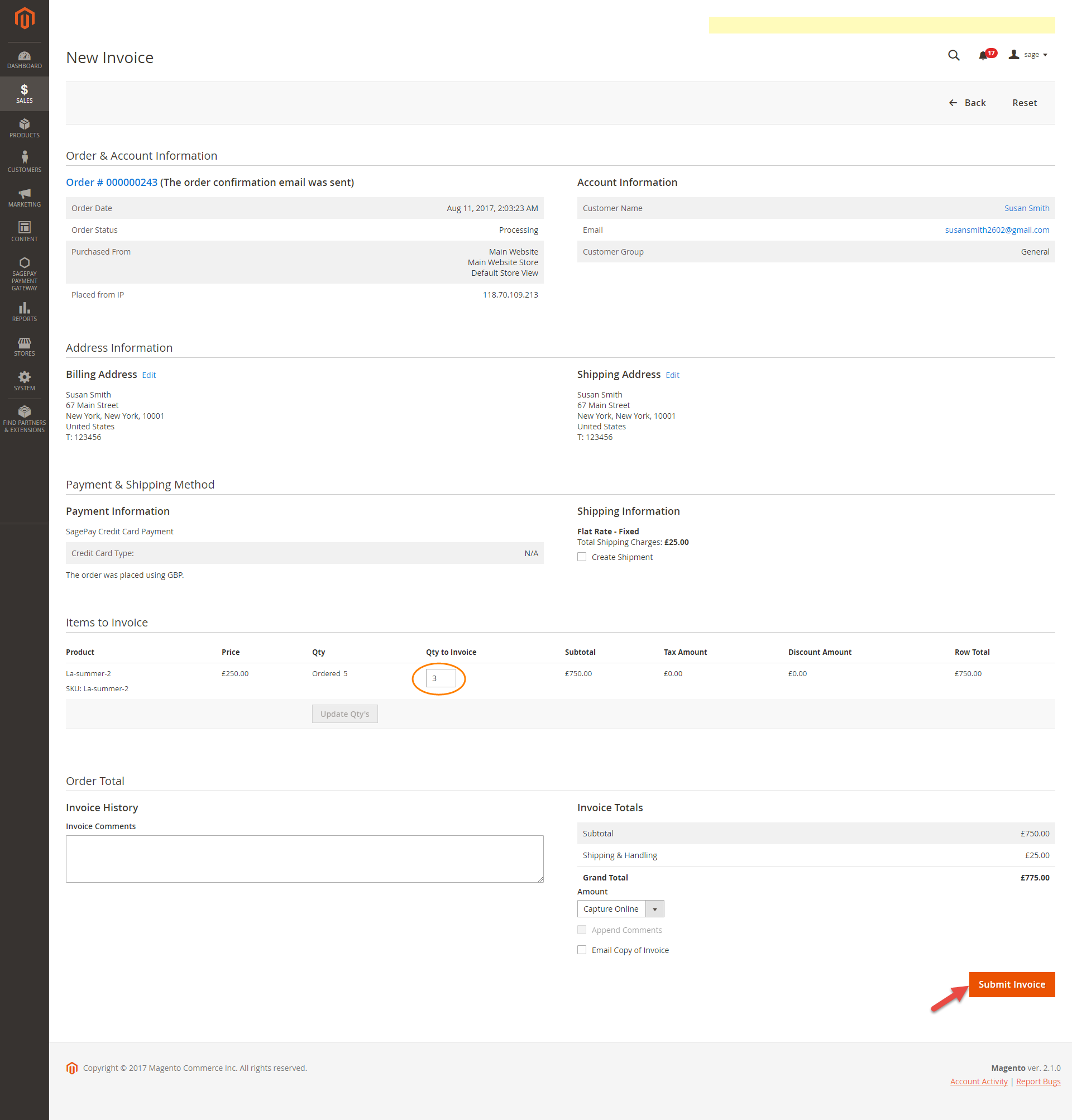 Documentation > 2. Opayo ( Sage Pay ) Payment Integration User Guide > 08.SubmitInvoice.png