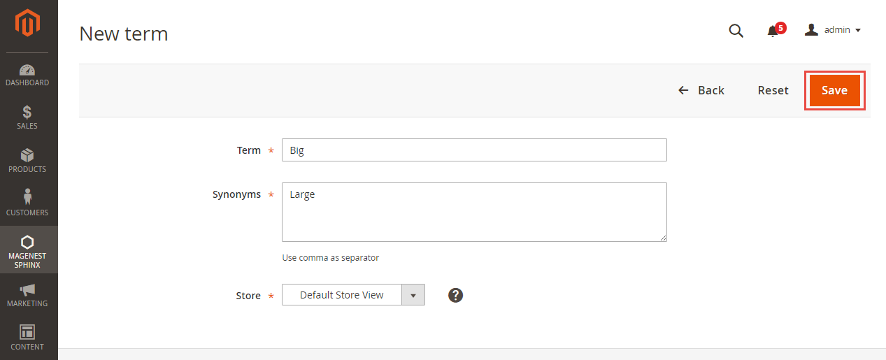 Documentation > 2. Sphinx Search User Guides > 12-Magenest-Sphinx-Search-Magento-2-Synonyms-2.png