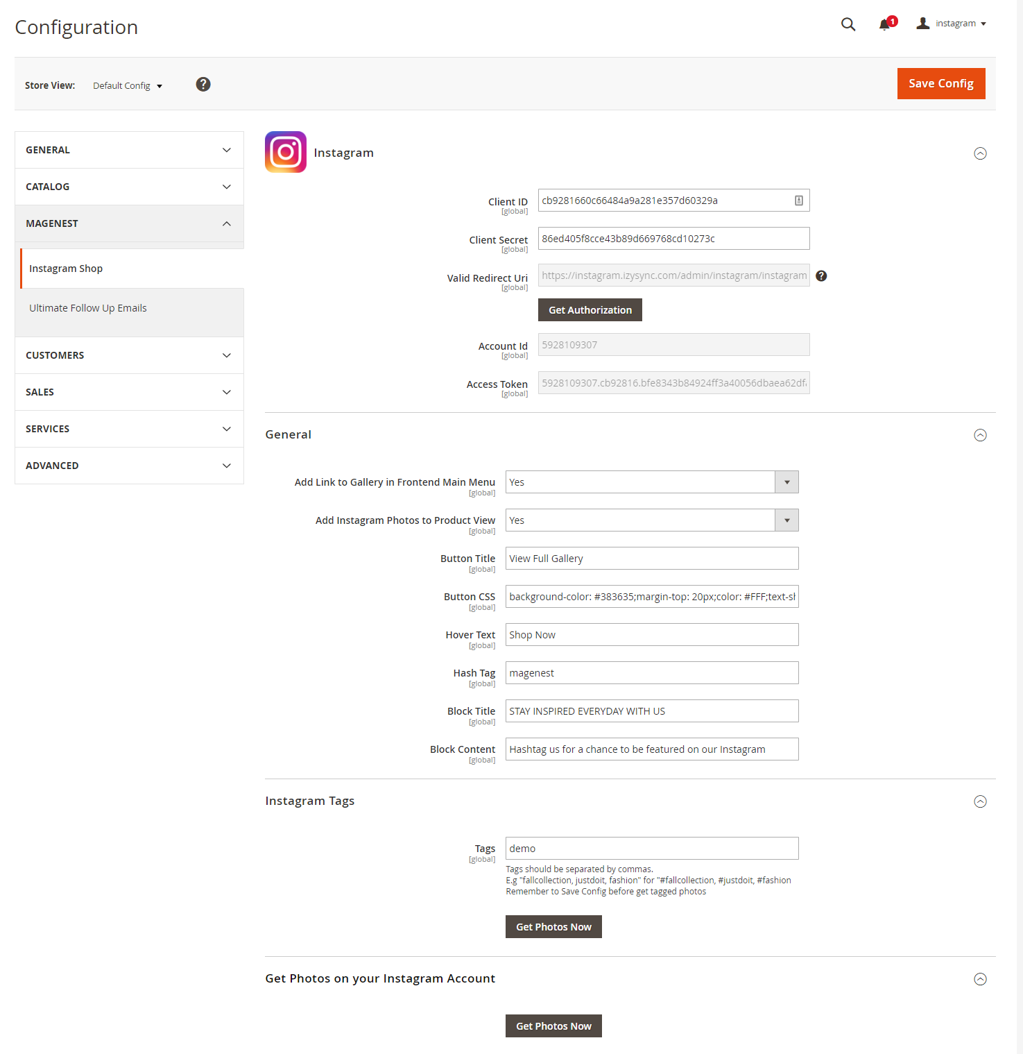 Documentation > 2. Instagram Shop Integration User Guide (Standard) > configuration.png